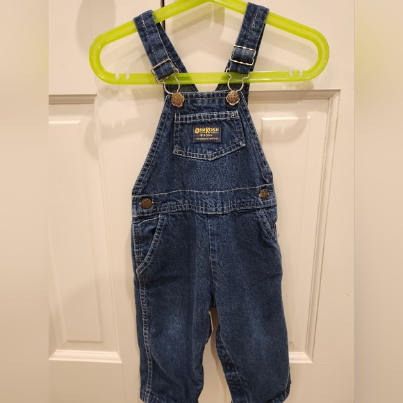 OshKosh B'gosh Other - Vintage OshKosh B'gosh Blue Denim Overalls for Kids